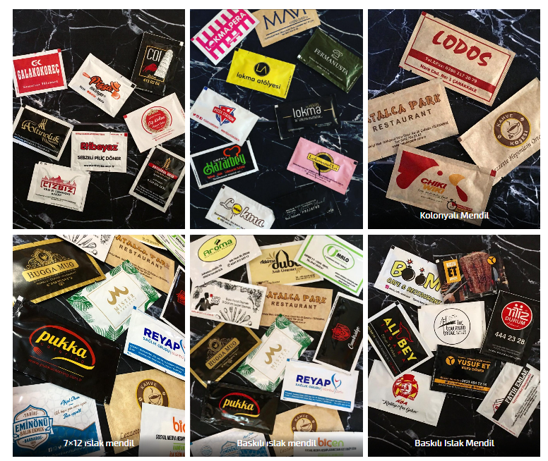 Baskılı Peçete ve Islak Mendiller Diyaroğlu Paketlemede