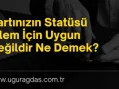 Kartınızın Statüsü İşlem İçin Uygun Değildir Nedir?