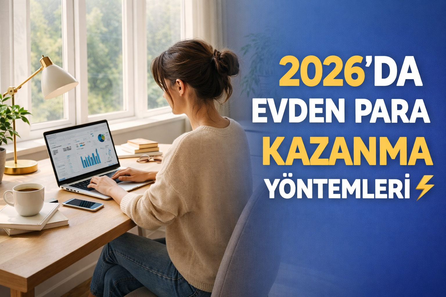2026’DA EVDEN PARA KAZANMA YÖNTEMLERİ⚡