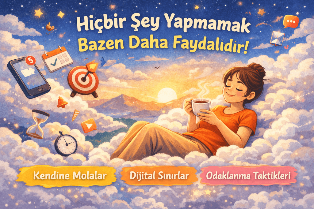 Bazen Hiçbir Şey Yapmamanın Verimliliği 1 bazen