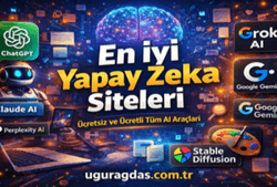 En İyi Yapay Zeka Siteleri – Ücretsiz ve Ücretli Tüm AI Araçları
