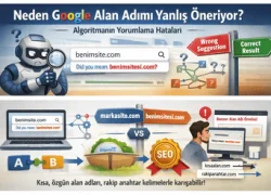 Google Neden Alan Adımı Yanlış Öneriyor? 2 Google Neden Alan Adımı Yanlış Öneriyor?