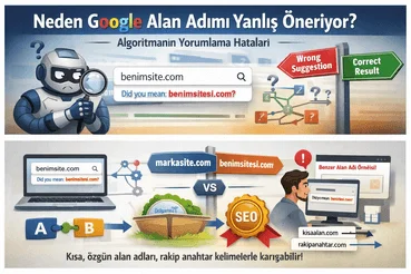 Google Neden Alan Adımı Yanlış Öneriyor?