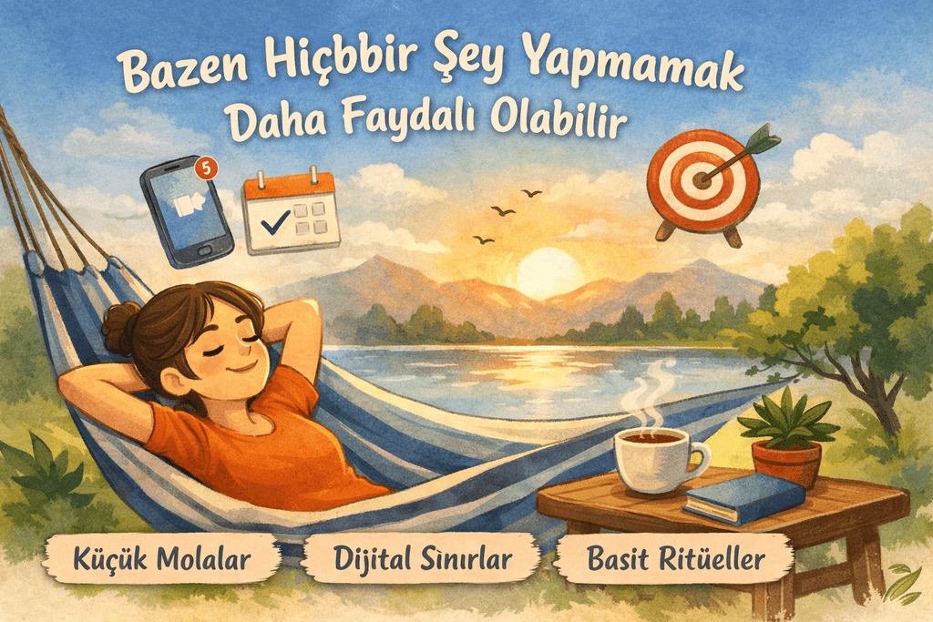 Bazen Hiçbir Şey Yapmamanın Verimliliği