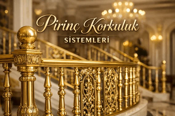 Pirinç Korkuluk Sistemleri : Estetik, Güvenlik ve Modern Mimari Çözümler