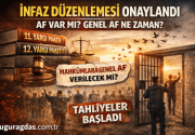 11. Yargı Paketi İnfaz Düzenlemesi Onaylandı