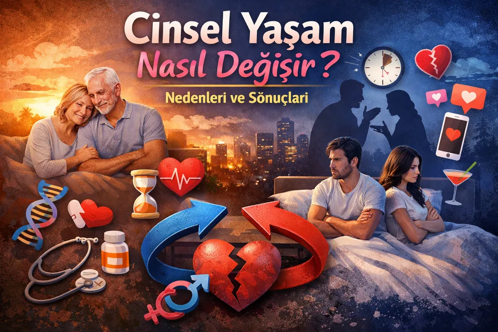 Cinsel yaşam nasıl değişir?