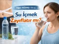 Su İçmek Zayıflatır mı?