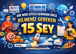Bir Web Sitesi Açmadan Önce Bilmeniz Gereken 15 Şey