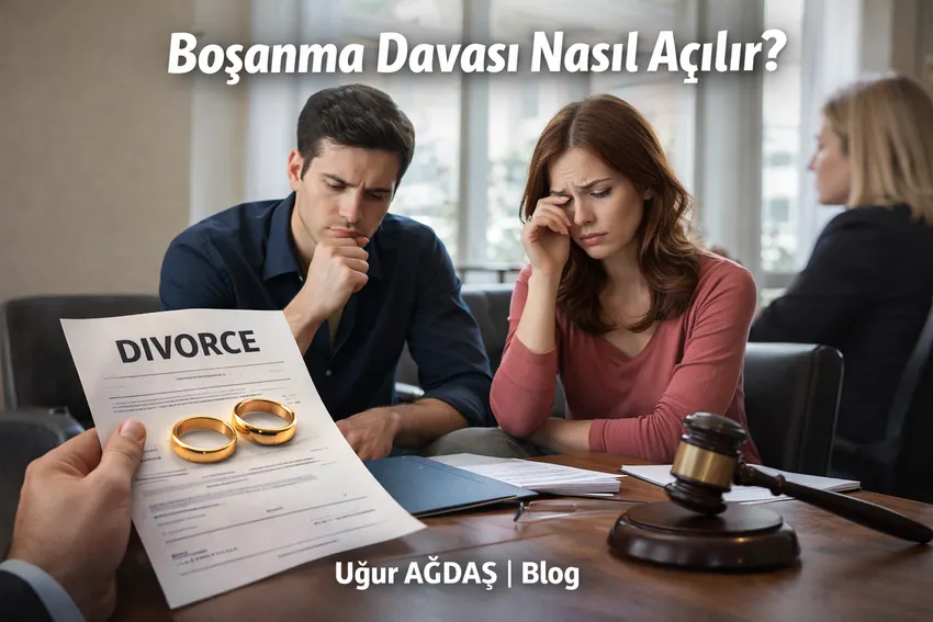 Boşanma Davası Nasıl Açılır? Güncel Adım Adım Rehber