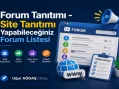 Forum Tanıtımı – Site Tanıtımı Yapabileceğiniz Forum Listesi