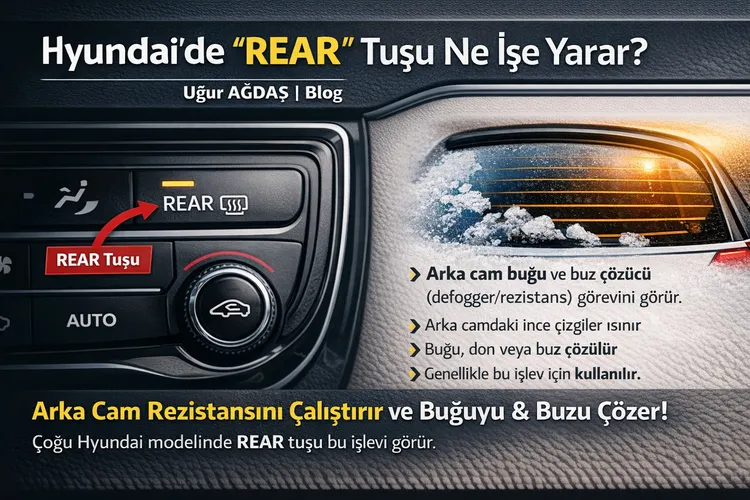 Hyundai rear tuşu