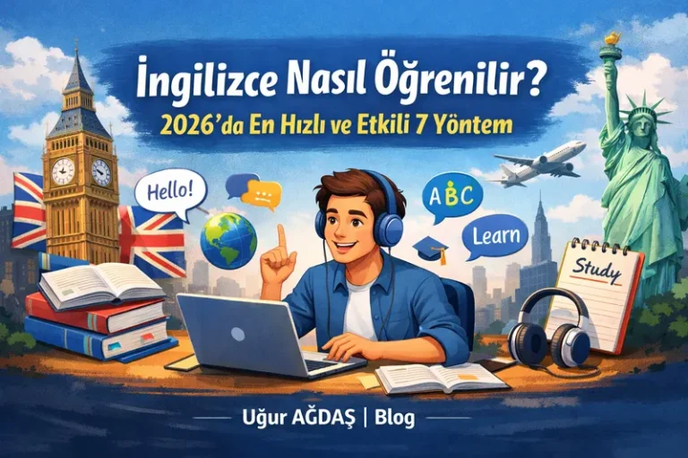 İngilizce Nasıl Öğrenilir? 2026’da En Hızlı ve Etkili 7 Yöntem