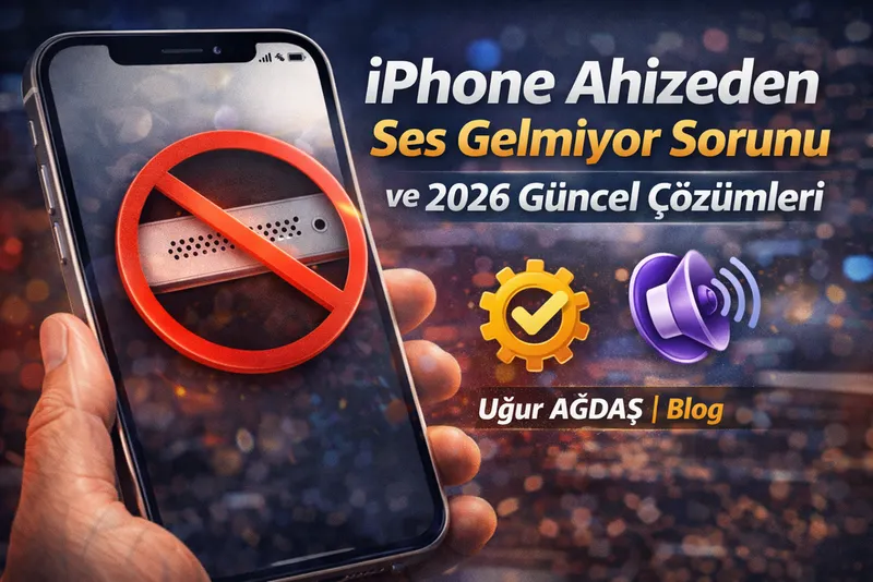 iPhone Ahizeden Ses Gelmiyor Sorunu ve 2026 Güncel Çözümleri