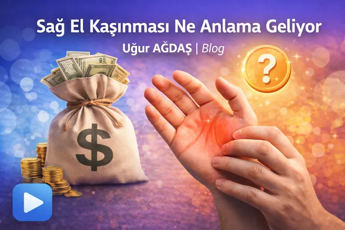 Sağ El Kaşınması Ne Anlama Geliyor? Sağ Avuç İçi Kaşınması Neye İşarettir?