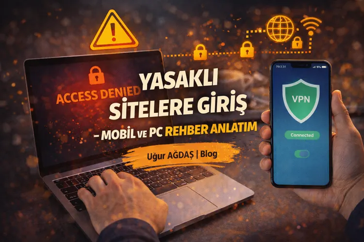 Yasaklı Sitelere Giriş – Mobil ve Pc Rehber Anlatım