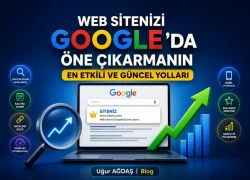 Web Sitenizi Google’da Öne Çıkarmanın En Etkili ve Güncel Yolları