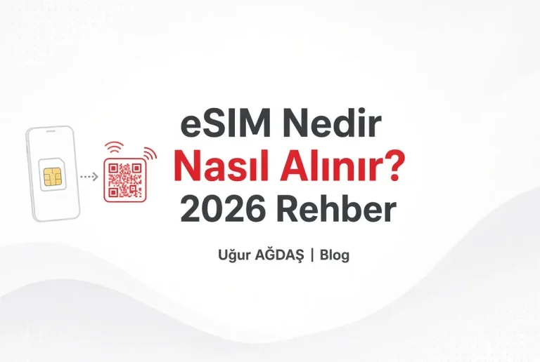 eSIM nedir, nasıl alınır?