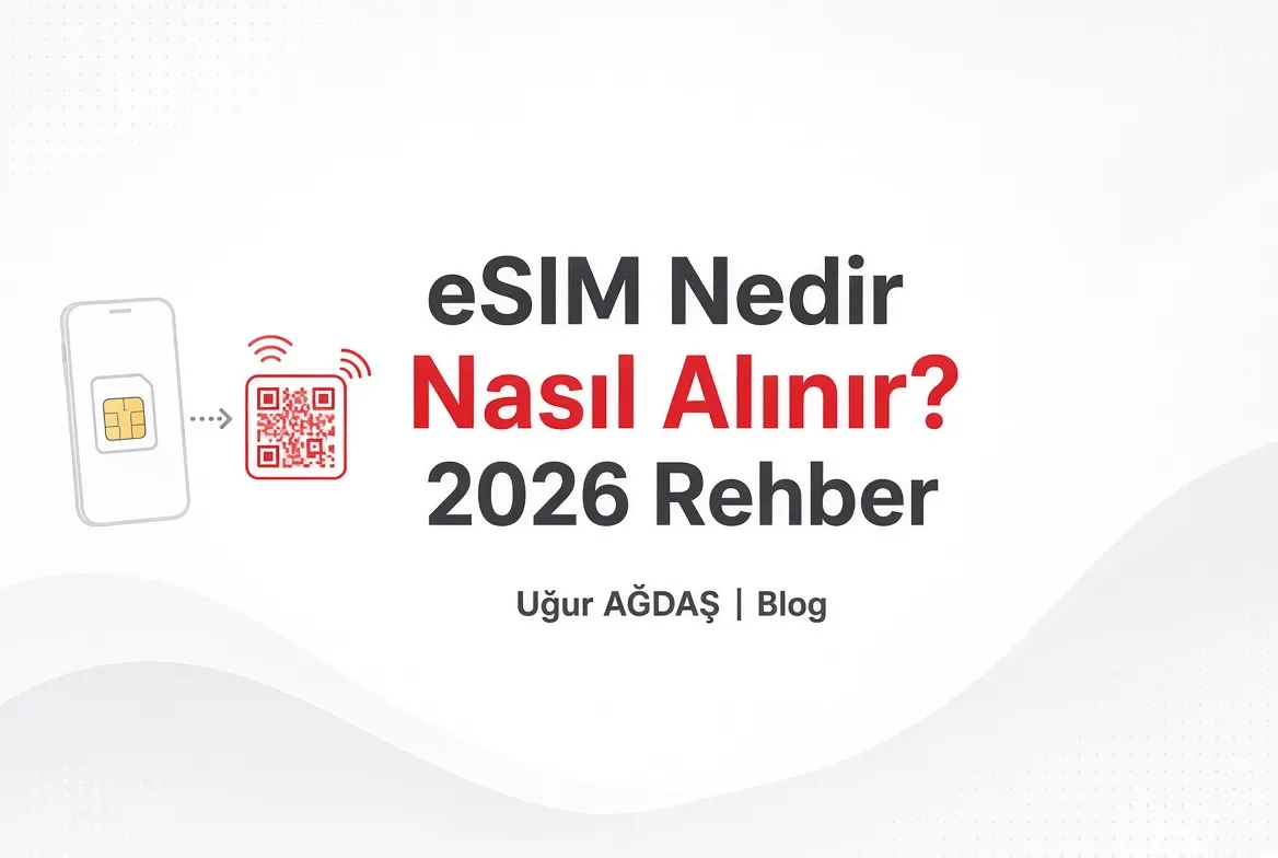 eSIM nedir, nasıl alınır? 1 eSIM nedir, nasıl alınır?