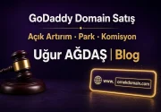 GoDaddy Domain Satış, Açık Artırım, Park ve Kiralama