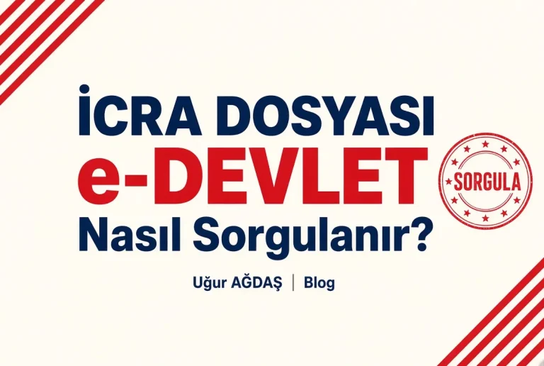 İcra dosyası e-Devlet’ten nasıl bakılır?