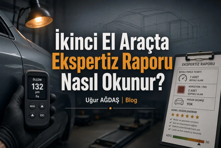 İkinci el araçta ekspertiz raporu nasıl okunur?