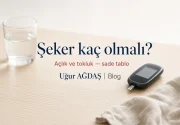 Şeker kaç olmalı (açlık / tokluk sade tablo)