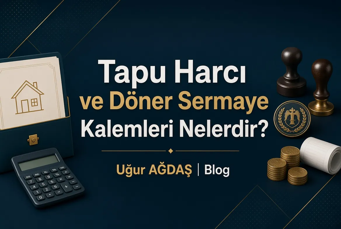 Tapu harcı ve döner sermaye kalemleri nelerdir? 1 Tapu harcı ve döner sermaye kalemleri nelerdir?
