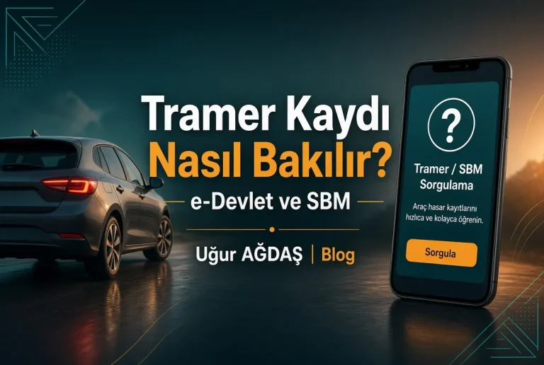 Tramer kaydı nasıl bakılır?