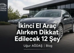 İkinci El Araç Alırken Dikkat Edilecek 12 Şey