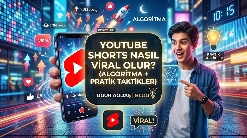 YouTube Shorts nasıl viral olur? (Algoritma + pratik taktikler)
